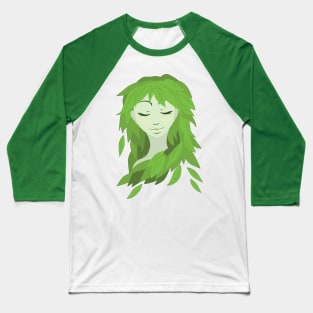 Mother Earth (Asleep) Baseball T-Shirt